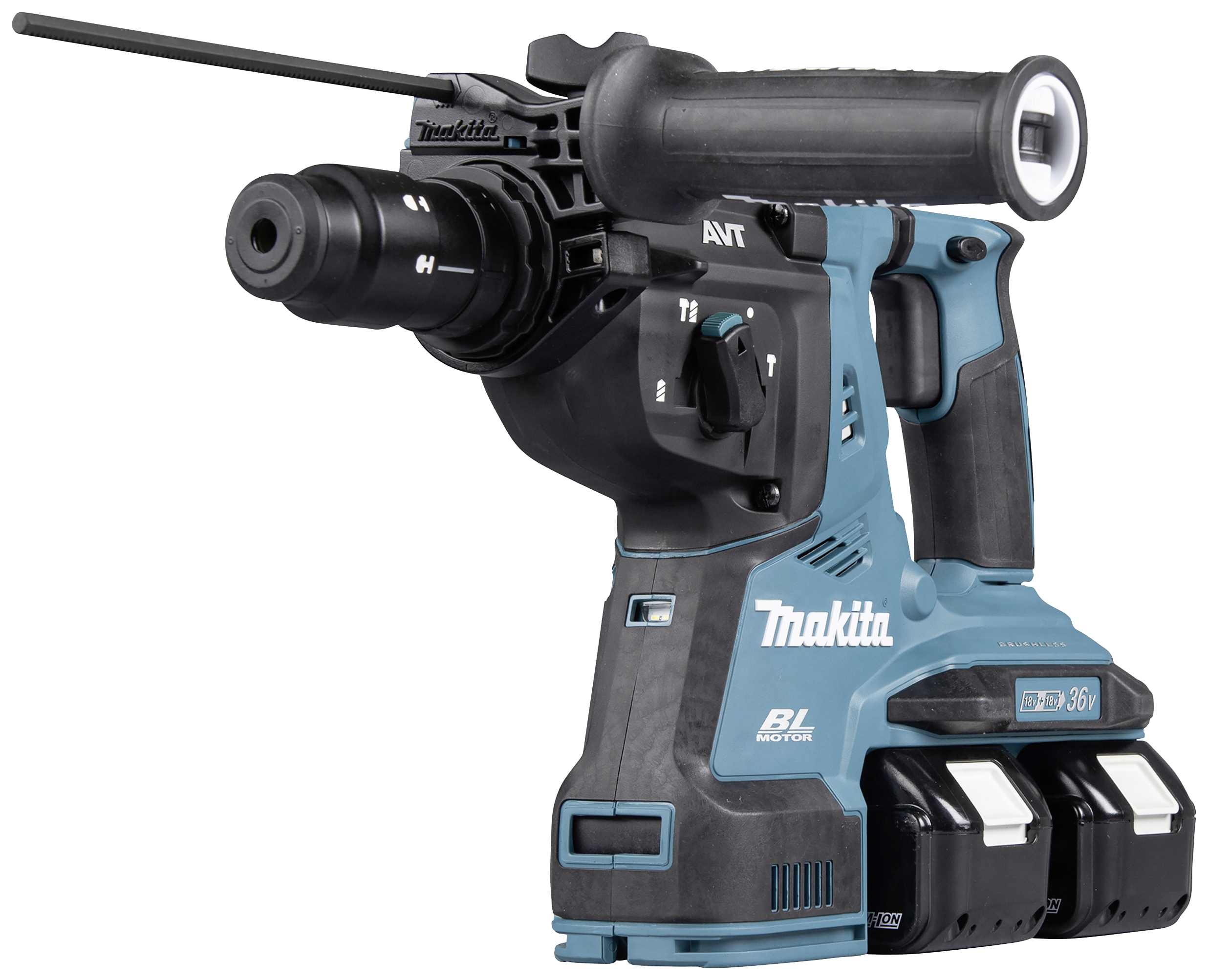 Makita DHR281ZJ SDS plus-aku kombinované kladivo 18 V bez akumulátoru, bez nabíječky