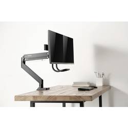 SpeaKa Professional držák na stůl pro monitor SP-MM-820 2 Displej: (s) 43,2 cm (17) - 81,3 cm (32) matná černá nakláněcí, naklápěcí