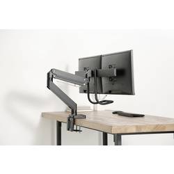 SpeaKa Professional držák na stůl pro monitor SP-MM-820 2 Displej: (s) 43,2 cm (17) - 81,3 cm (32) matná černá nakláněcí, naklápěcí