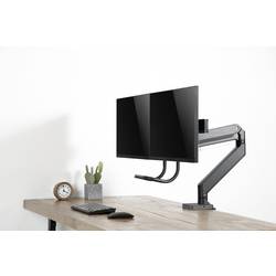 SpeaKa Professional držák na stůl pro monitor SP-MM-820 2 Displej: (s) 43,2 cm (17) - 81,3 cm (32) matná černá nakláněcí, naklápěcí