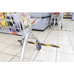 Durable 1043130 Podlahová označovací páska DURALINE, rozpojitelná černá, žlutá 1 ks (d x š x v) 15 m x 50 mm x 15 mm
