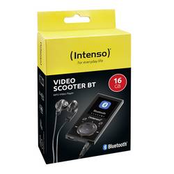 Intenso Video Scooter MP3 přehrávač 16 GB černá Bluetooth