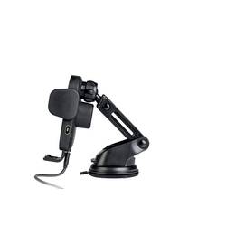 Verbatim bezdrátová indukční nabíječka 15 W FWC-01 Qi Fast Wireless Car Charger 49552 Výstup Magnetické připojení černá