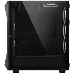 Sharkoon Sharkoon REV300 - Tower - E-ATX - Seitenteil mit Fenster (gehärtetes Glas) tower PC skříň černá