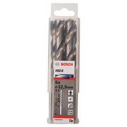Bosch Accessories 2608585545 HSS kovový spirálový vrták 12.9 mm Celková délka 151 mm broušený DIN 338 válcová stopka 5 ks