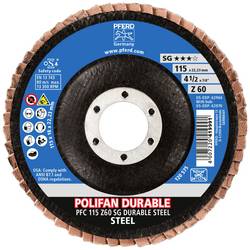 PFERD TOOLS 67782116 lamelový kotouč Průměr 115 mm Zrnitost=60 10 ks
