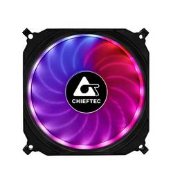 Chieftec CF-3012-RGB PC větrák s krytem černá