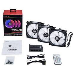 Chieftec CF-3012-RGB PC větrák s krytem černá