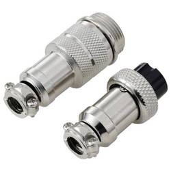 TRU COMPONENTS TC-13895612 kulatý konektor DIN, 1 sada
