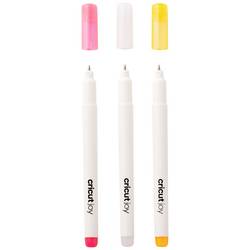 Cricut Joy™ Gel 1,0 mm, 3er sada pera bílá, růžová, oranžová