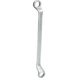 Brilliant Tools BT012906 BT012906 oboustranný očkový klíč Délka klíče (cm) (jen pro nadpis) 18 - 19 mm