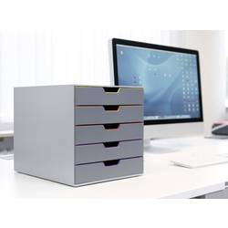 Durable VARICOLOR 5 - 7605 760527 box se zásuvkami šedá DIN A4, DIN C4 , Folio , Letter Počet zásuvek: 5