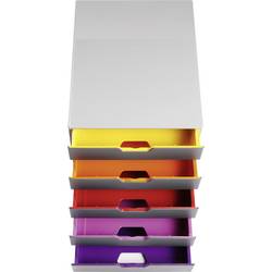 Durable VARICOLOR 5 - 7605 760527 box se zásuvkami šedá DIN A4, DIN C4 , Folio , Letter Počet zásuvek: 5