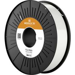 BEDROCK 3D PR1-7501b850 PLA PRO1 Natural White 2.85 mm 8.500 g vlákno pro 3D tiskárny PLA plast Filament pro vysokorychlostní 3D tisk 2.85 mm 8500 g přírodní