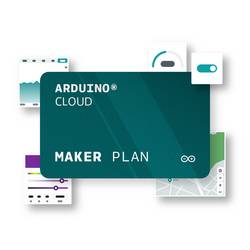 Arduino 1 year Arduino Cloud Maker Plan Certifikováno pro cloud Vhodné pro (vývojové sady): Arduino