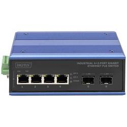Digitus DN-651149 DN-651149 průmyslový ethernetový switch 4x2 porty 1 GBit/s