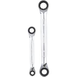 KS Tools 5034655 503.4655 sada oboustranných očkových klíčů Délka klíče (cm) (jen pro nadpis) 8 - 19 mm