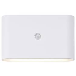 Brilliant Xino G80605/05 venkovní nástěnné LED osvětlení s PIR detektorem LED pevně vestavěné LED 34 W bílá