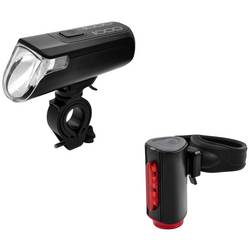 FISCHER FAHRRAD sada světel na kolo TWIN-60/30/15 LED černá
