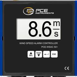 PCE Instruments anemometr 0 do 50 m/s, s funkcí datového záznamníku, PCE-WSAC 50+ 230
