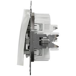 Schneider Electric dvojitý vypínač Asfora Signální bílá (RAL 9003) EPH0370121D 1 ks