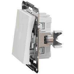 Schneider Electric dvojitý vypínač Asfora Signální bílá (RAL 9003) EPH0370121D 1 ks