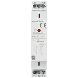 TRU COMPONENTS TC-GR8-116/12 pomocný spínač 1 přepínací kontakt 12 V/AC, 12 V/DC 16 A 1 ks