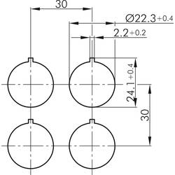 Schlegel SWBII_M07 tlačítko volby 1 ks