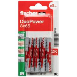 Fischer 537651 DuoPower 8 x 65 K NV hmoždinka 65 mm 8 mm 1 sada