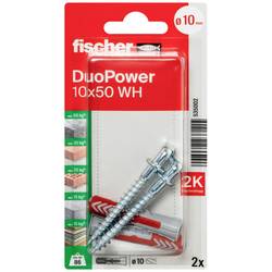 Fischer 535002 DuoPower 10 x 50 WH K NV sada hmoždinek 50 mm 10 mm 1 sada