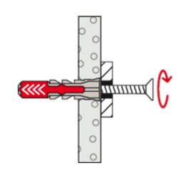 Fischer 535000 DuoPower 6 x 30 WH K NV sada hmoždinek 30 mm 6 mm 1 sada