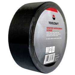 TOOLCRAFT 54B48L40SC 54B48L40SC páska se skelným vláknem Gaffer černá (d x š) 40 m x 48 mm 1 ks