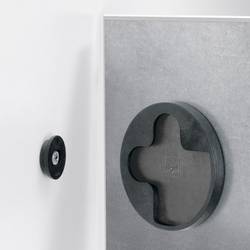 Sigel magnetický skleněný stůl Artverum super bílá (š x v) 100 cm x 65 cm GL141