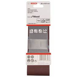 Bosch Accessories 2608606022 2608606022 brusný pás Zrnitost 220 (d x š) 410 mm x 65 mm 3 ks