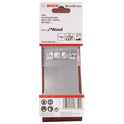 Bosch Accessories 2608606023 sada brusného pásu Zrnitost 60, 80, 100 (d x š) 410 mm x 65 mm 1 sada