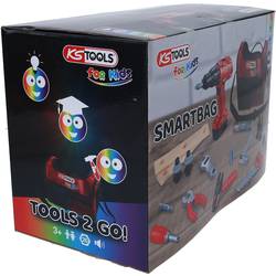 KS Tools 100204 Dětská sada nářadí s pouzdrem SmartBag, 26 ks Kinder Werkzeug-Satz mit Smartbag-Tasche, 26-tlg