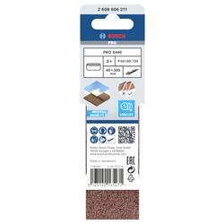 Bosch Accessories 2608606211 sada brusného pásu Zrnitost 60, 80, 120 (d x š) 305 mm x 40 mm 1 sada