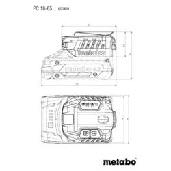 Metabo 600409000 PC 18-65 Akumulátorový adaptér 18 V