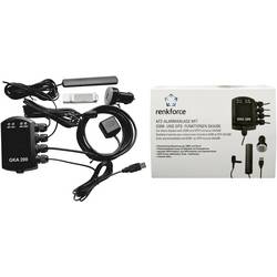 Renkforce GKA200 alarm do auta lze použít s mobilním telefonem, zjišťování polohy vozidla, senzor vibrací, portál GPS 12 V/DC, 24 V/DC