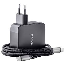 Intenso W140A3C + C520C black USB nabíječka, GaN, USB Power Delivery (USB-PD) , 3x USB-C®, 1x USB A , 140 W, QC 4+, USB PD 3.1, PPS, černá