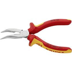 Knipex 25 26 160 VDE ploché jehlové kleště 40° zahnuté chrom-vanadová elektrikářská ocel 160 mm