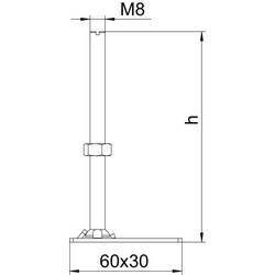 OBO Bettermann RK NEV2 150 (VE4) Nivelační sada