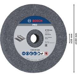 Bosch Accessories 1609201649 brusný kotouč Průměr 150 mm Zrnitost=24 1 ks