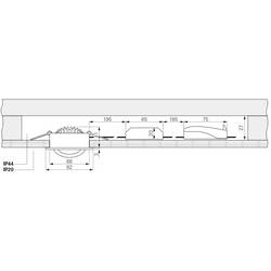 Deko Light 565388 Dione IP LED vestavné svítidlo, třída E (A - G), LED, pevně vestavěné LED, 8.5 W, bílá