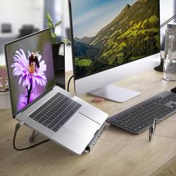 Hama dokovací stanice pro notebook Vhodné pro značky (dokovací stanice pro notebook): univerzální napájení USB-C®