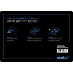MARTOR řezací podložka plast (d x š x v) 210 x 148 x 3 mm černá 1 ks