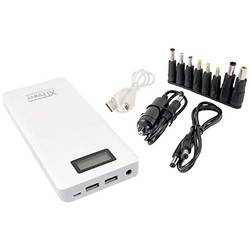 XTPower XT-16000 QC3 powerbanka Li-Ion, 15600 mAh, Quick Charge 3.0, USB, DC zásuvka 3,5 mm, bílá, Indikátor stavu