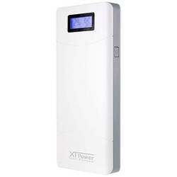XTPower XT-16000 QC3 powerbanka Li-Ion, 15600 mAh, Quick Charge 3.0, USB, DC zásuvka 3,5 mm, bílá, Indikátor stavu