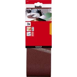 kwb 914510 sada brusného pásu Zrnitost 100 (d x š) 610 mm x 100 mm 3 ks