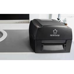 Renkforce RF-TTLP4-01 tiskárna štítků termální s přímým tiskem 203 x 203 dpi Šířka etikety (max.): 118 mm USB, RS-232